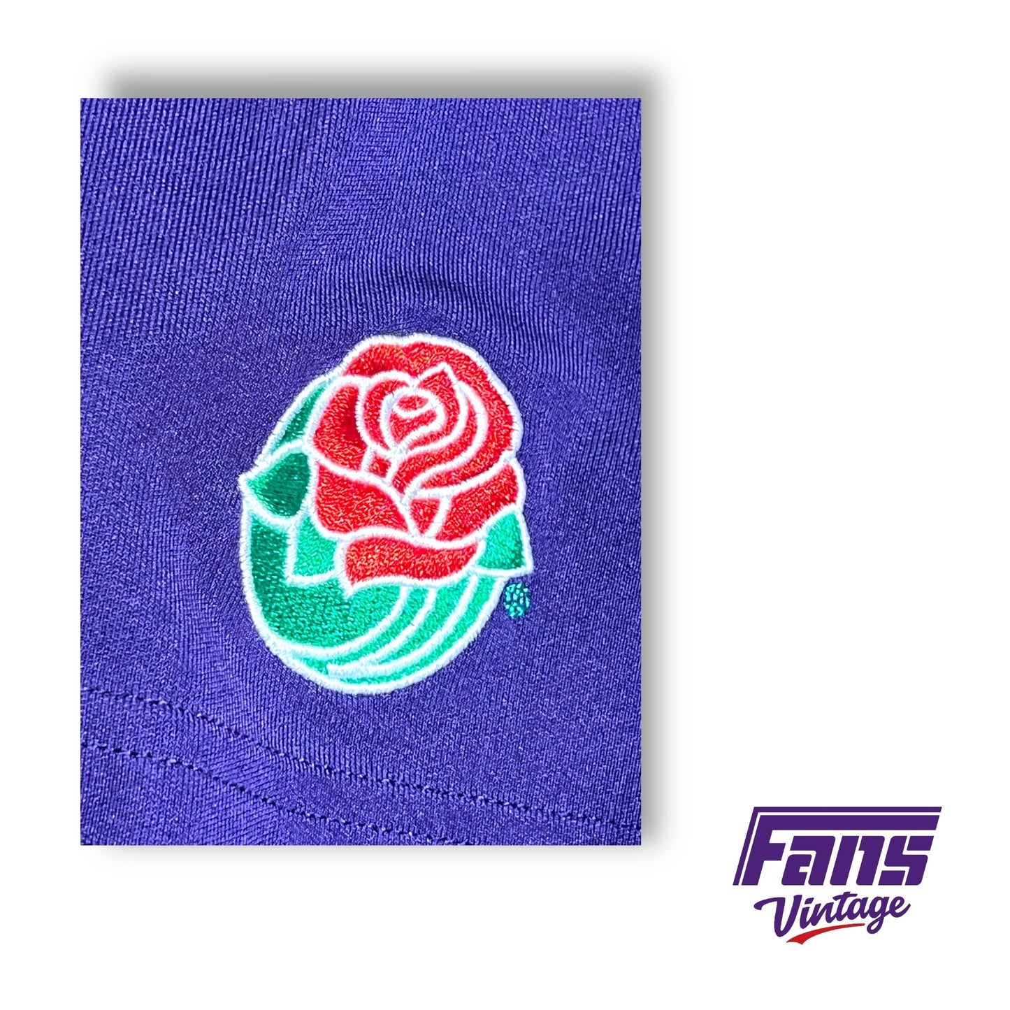 Vintage TCU Football Rose Bowl Limited Edition Under Armour Polo