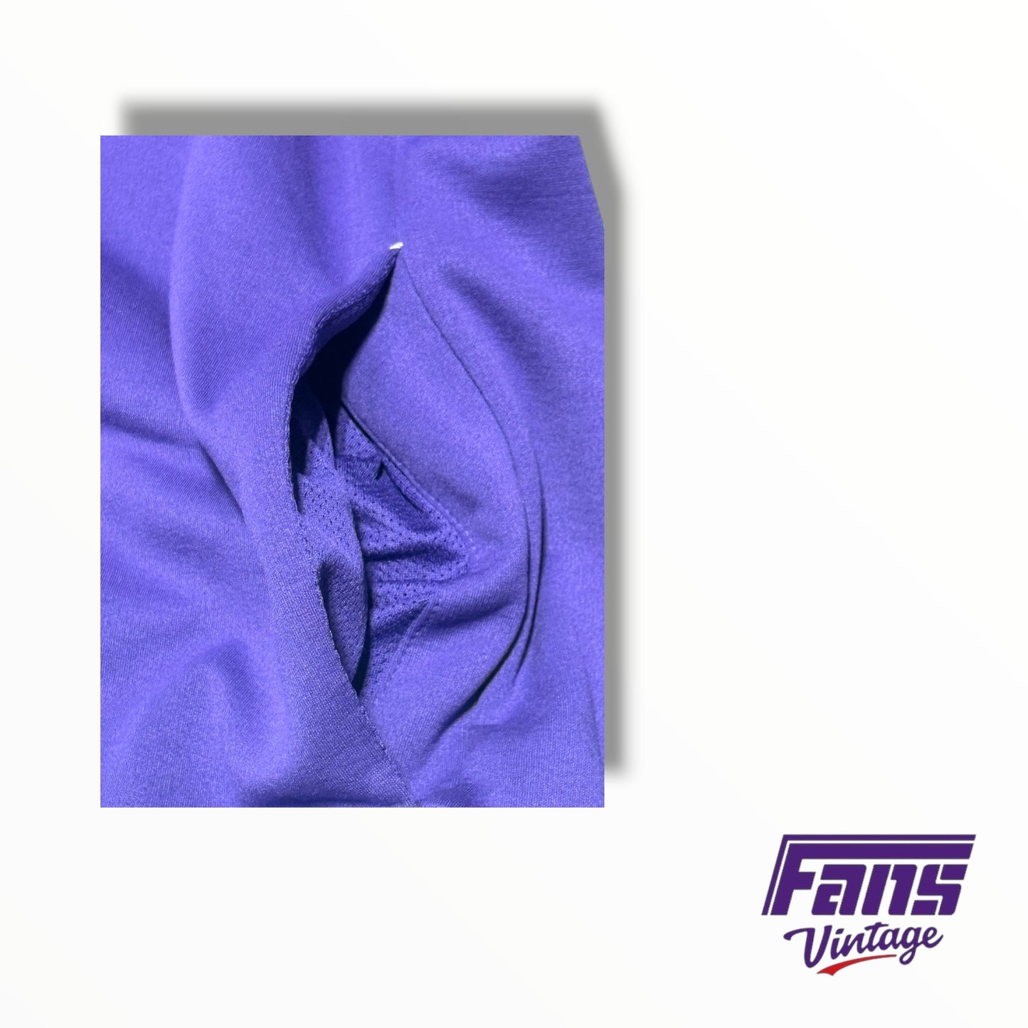 TCU Nike Team Issued Metallic Frog Logo Hoodie
