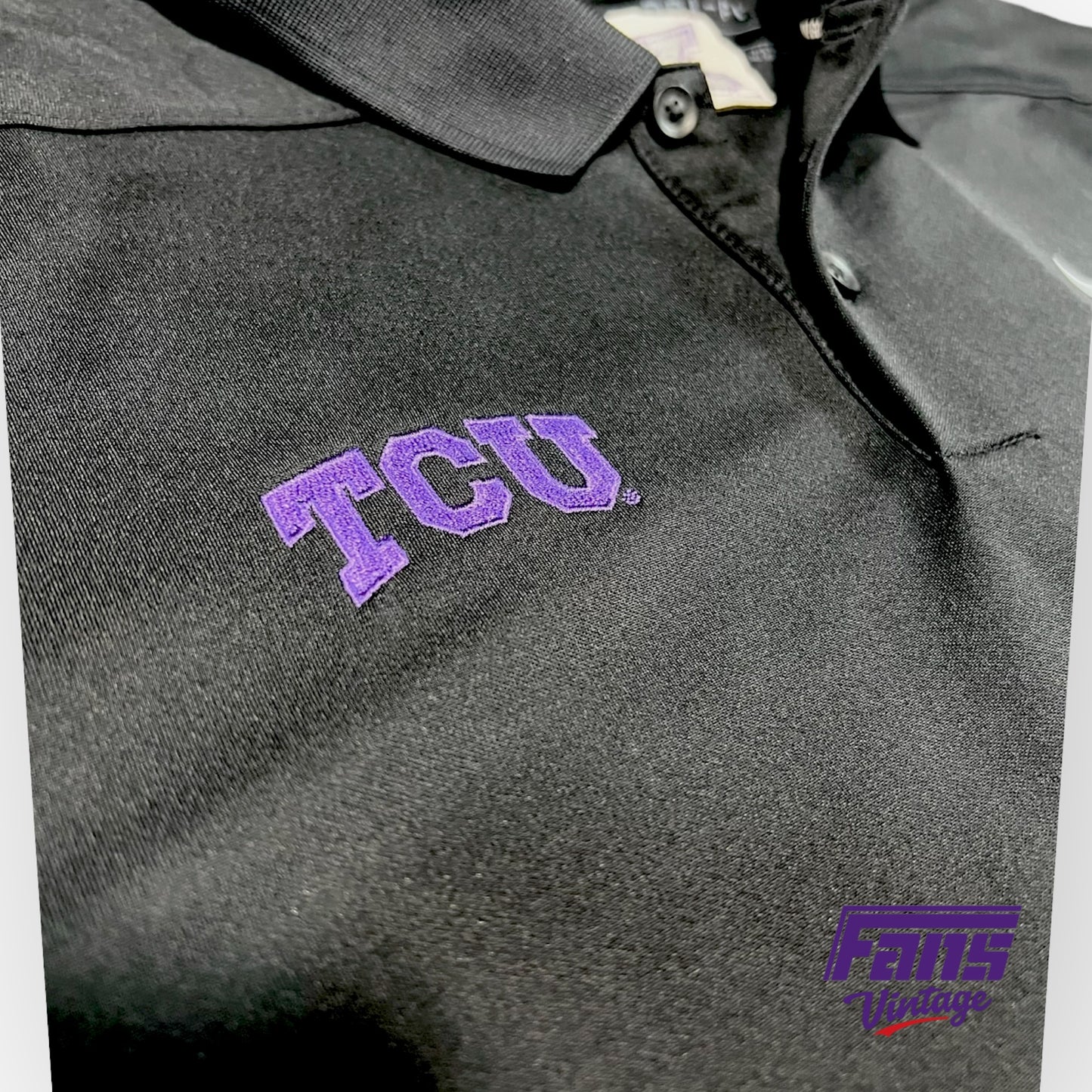 TCU Golf Team Exclusive Nike Long Sleeve Polo