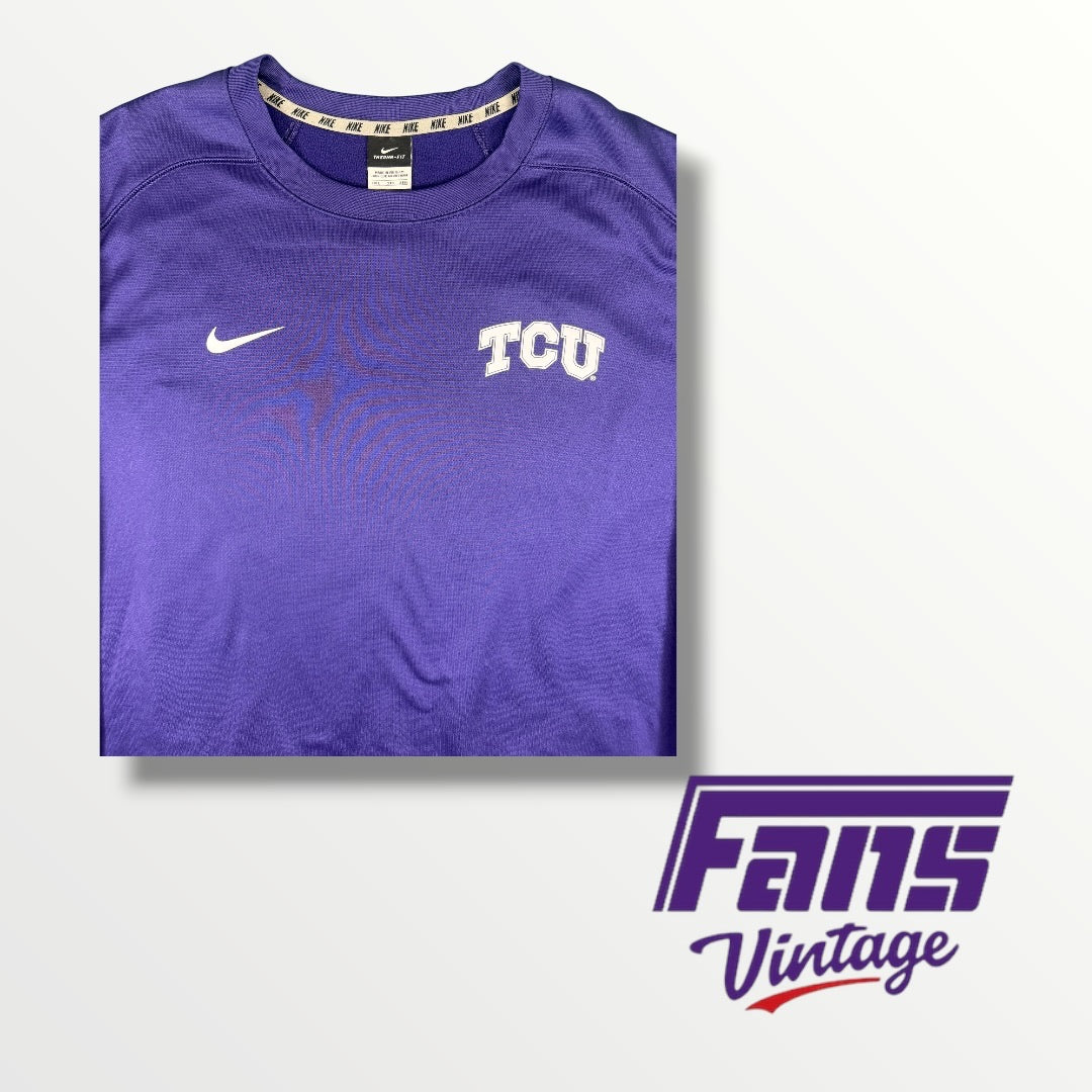 Nike Therma-Fit TCU Pullover with Cozy Fleece Lining