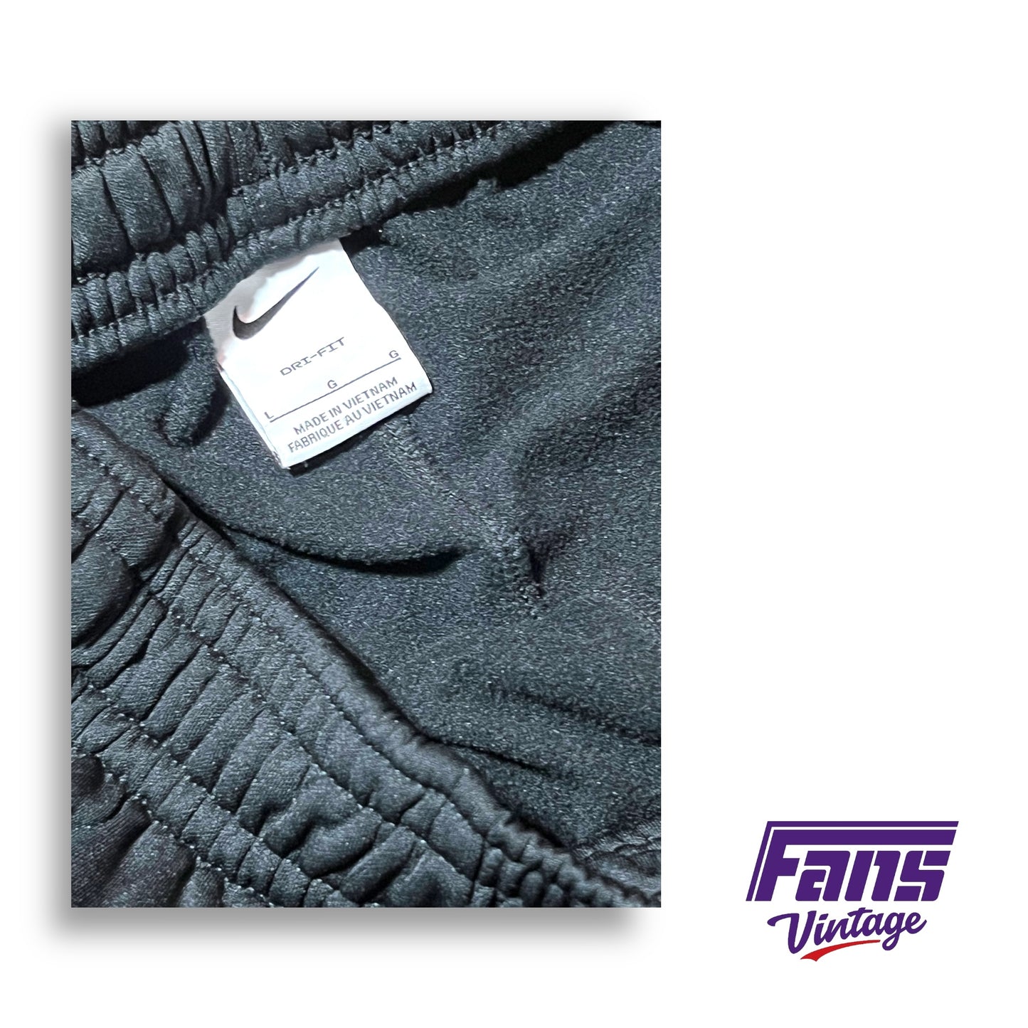 TCU Basketball Team Issued Nike Travel Sweatpants