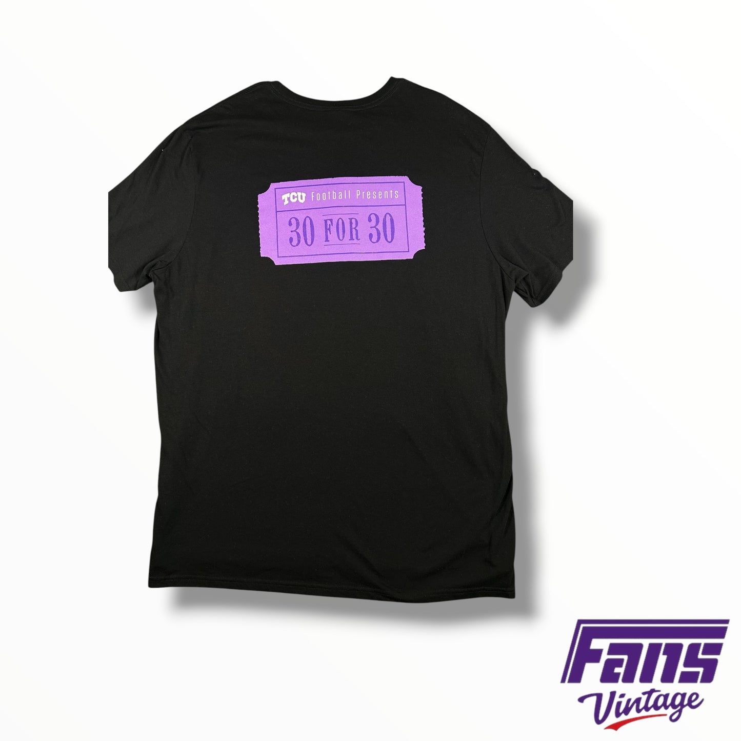 TCU Football Double sided ESPN Style Dirty Thirty Shirt