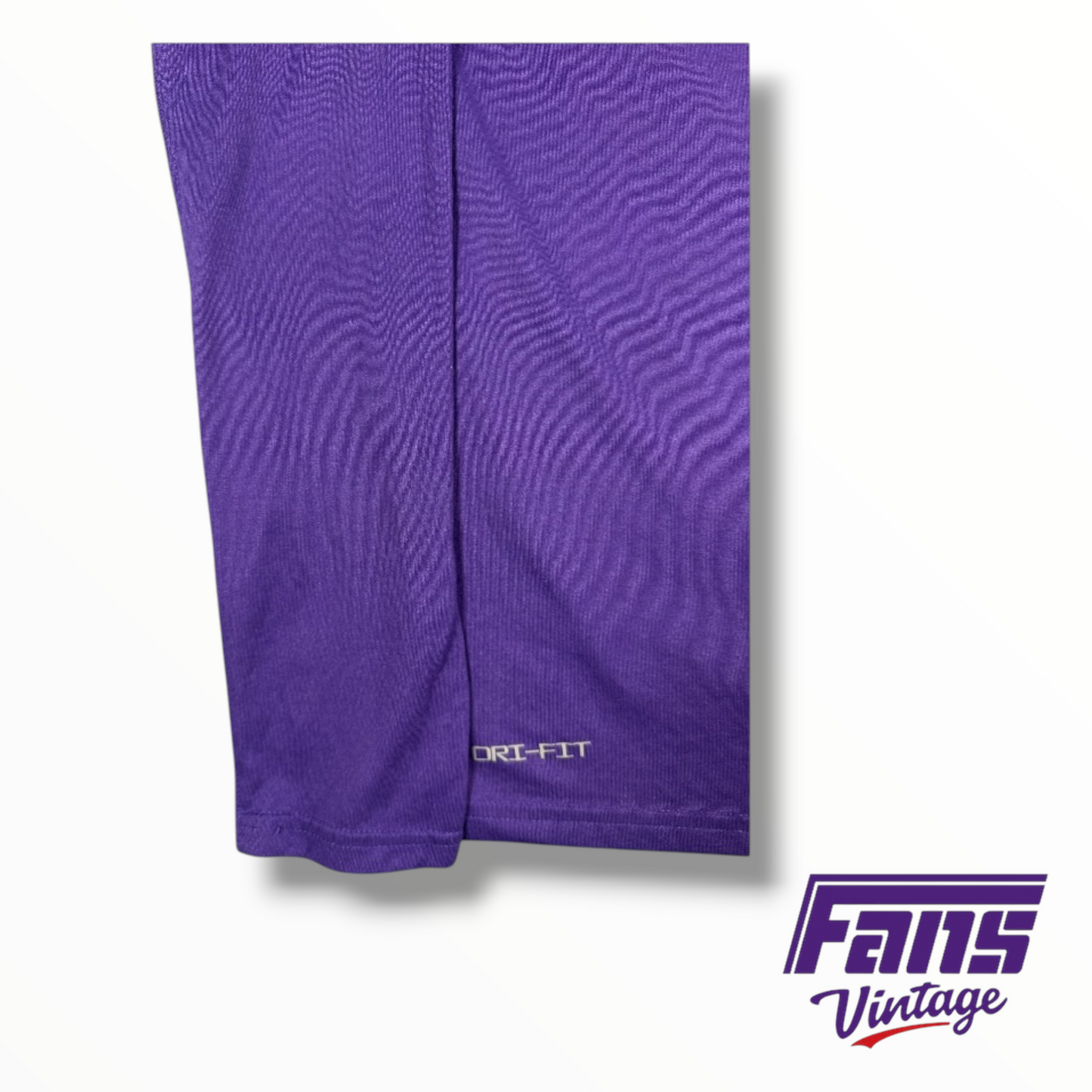 TCU Nike Team Issued Purple Long Sleeve ‘Spit Blood’ Colorway