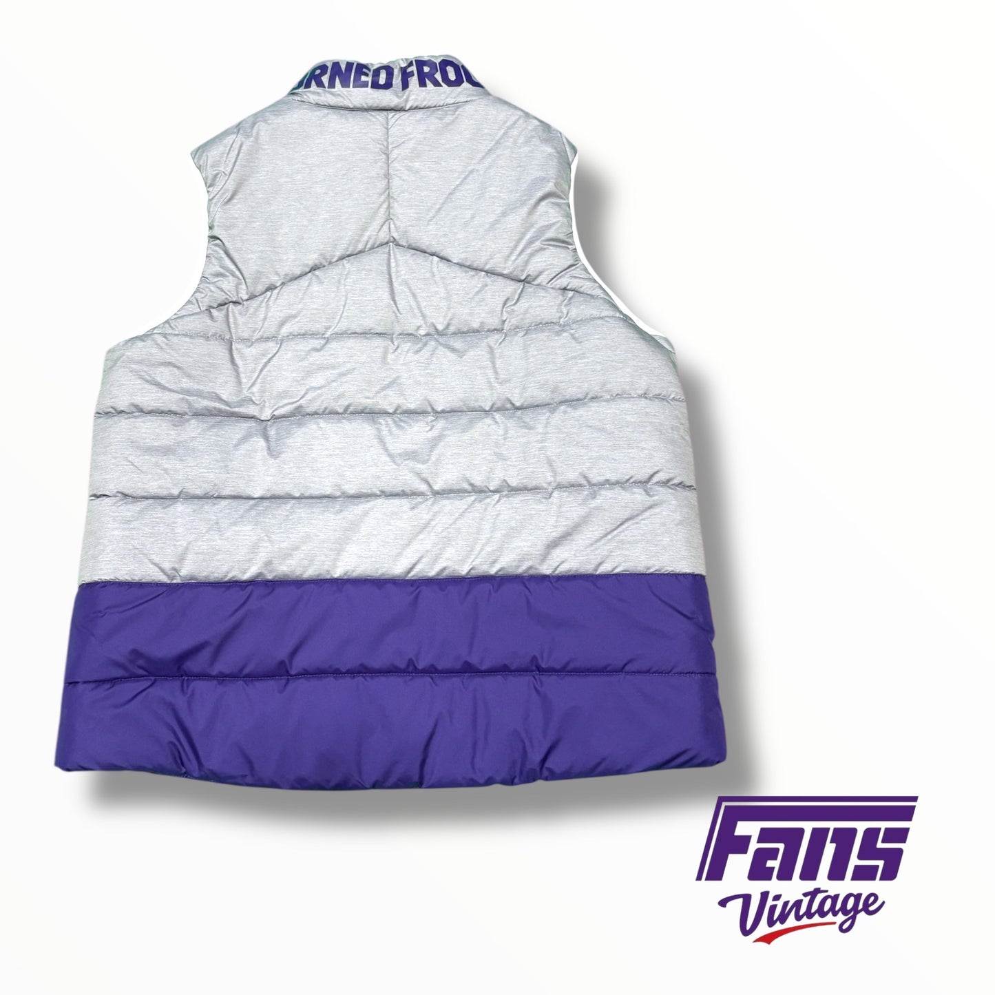 TCU Team Issued Post Season Nike ‘Victory’ Puffer Vest