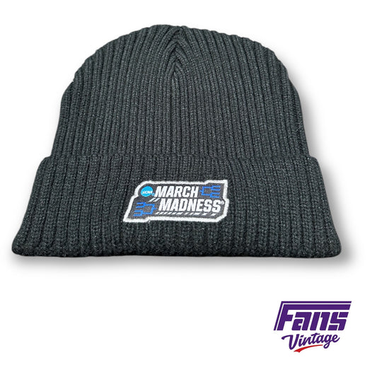 TCU Basketball Player Exclusive “Tournament Swag” Team Issued March Madness Beanie - New!