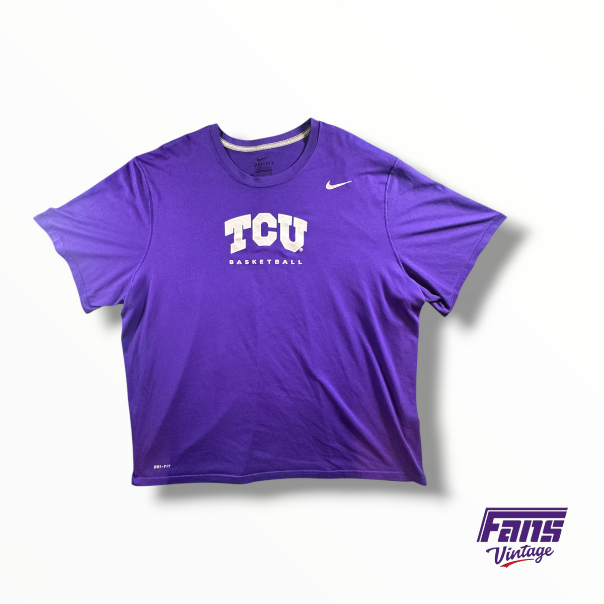 TCU Horned Frogs Basketball DriFit Nike Tee