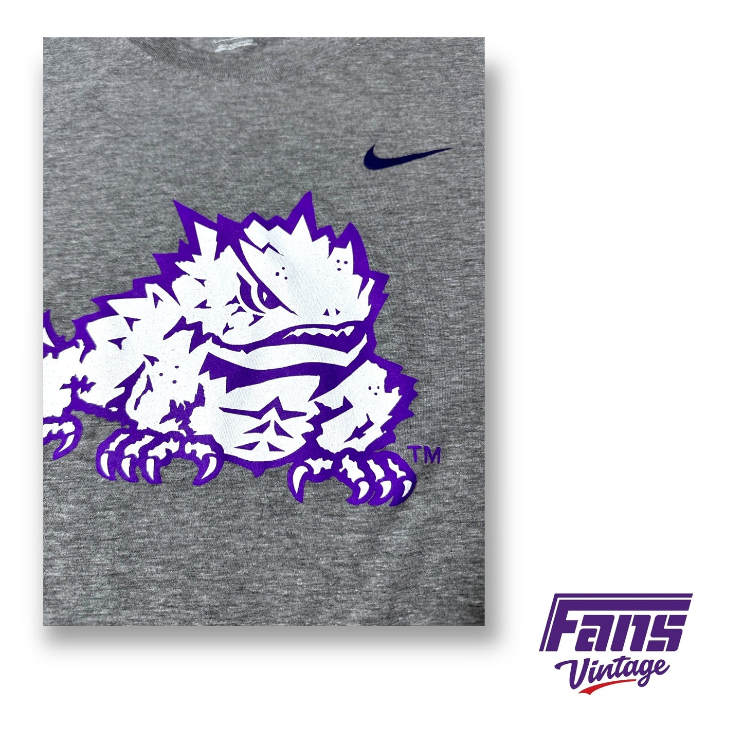 Team Issue Nike TCU Long Sleeve - Horned Frog Logo!