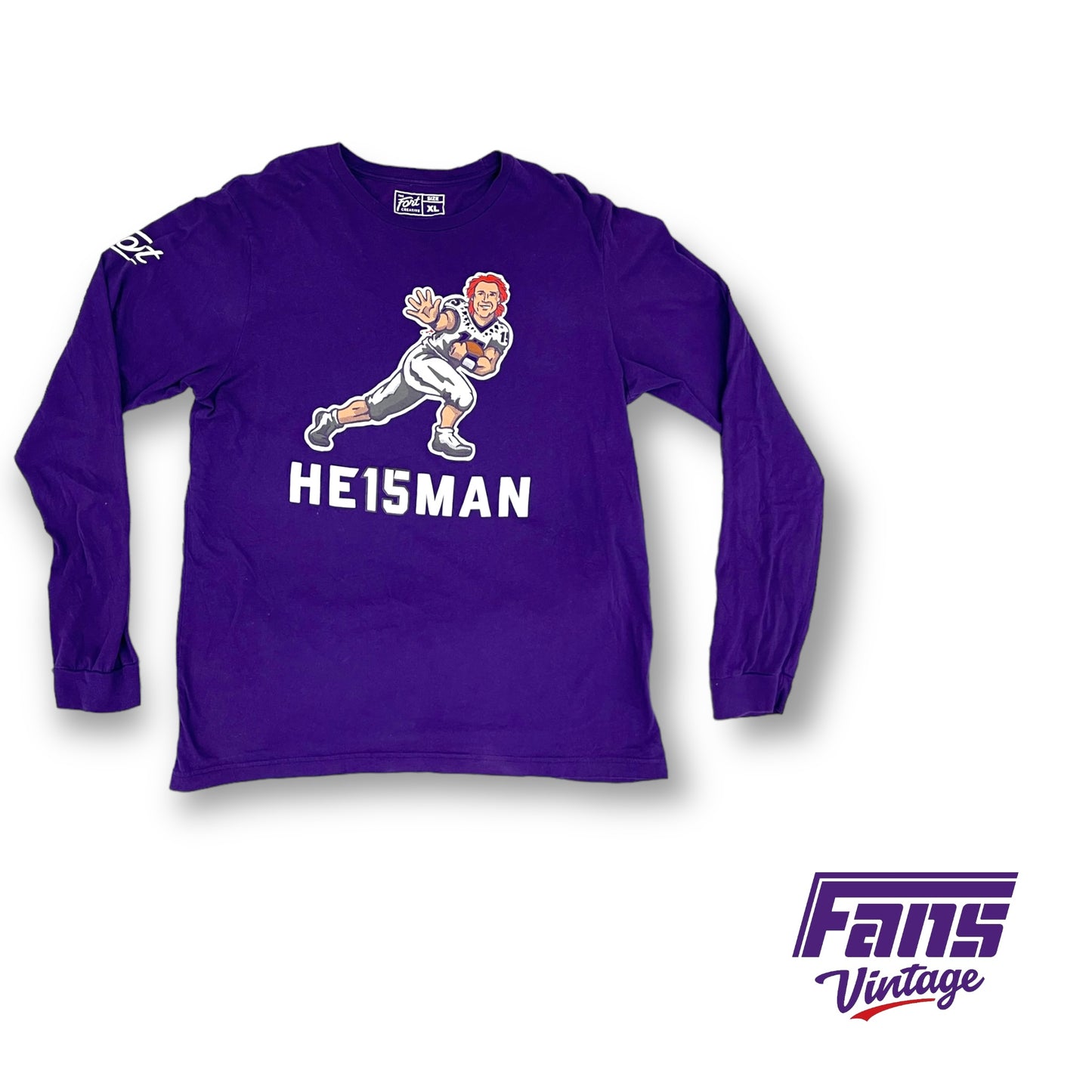 Limited Edition! Max Duggan Heisman Long Sleeve Shirt