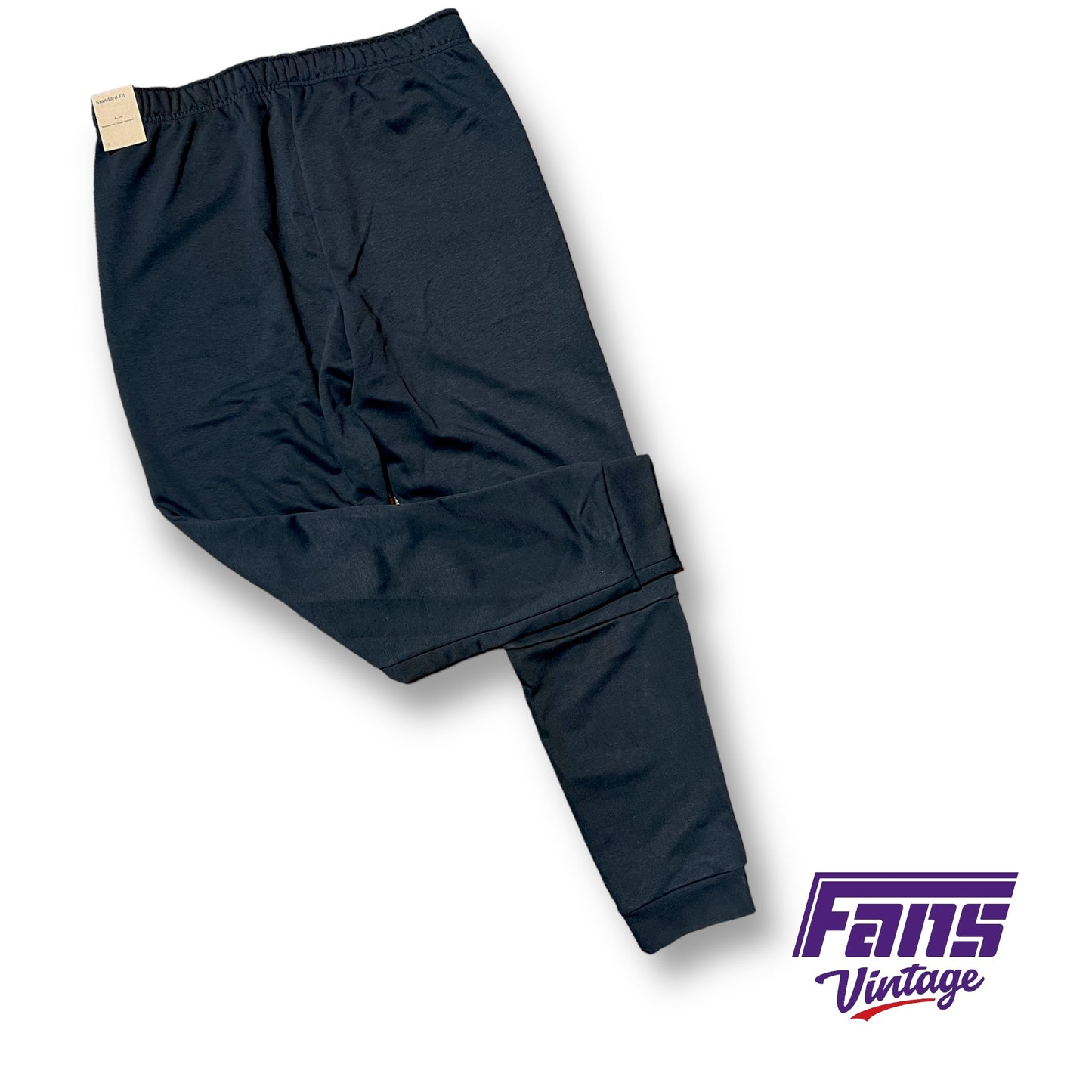 TCU Football Coach issue Nike “Move to Zero” Super Comfy Sweatpants - Tapered Fit with Cuffed Leg