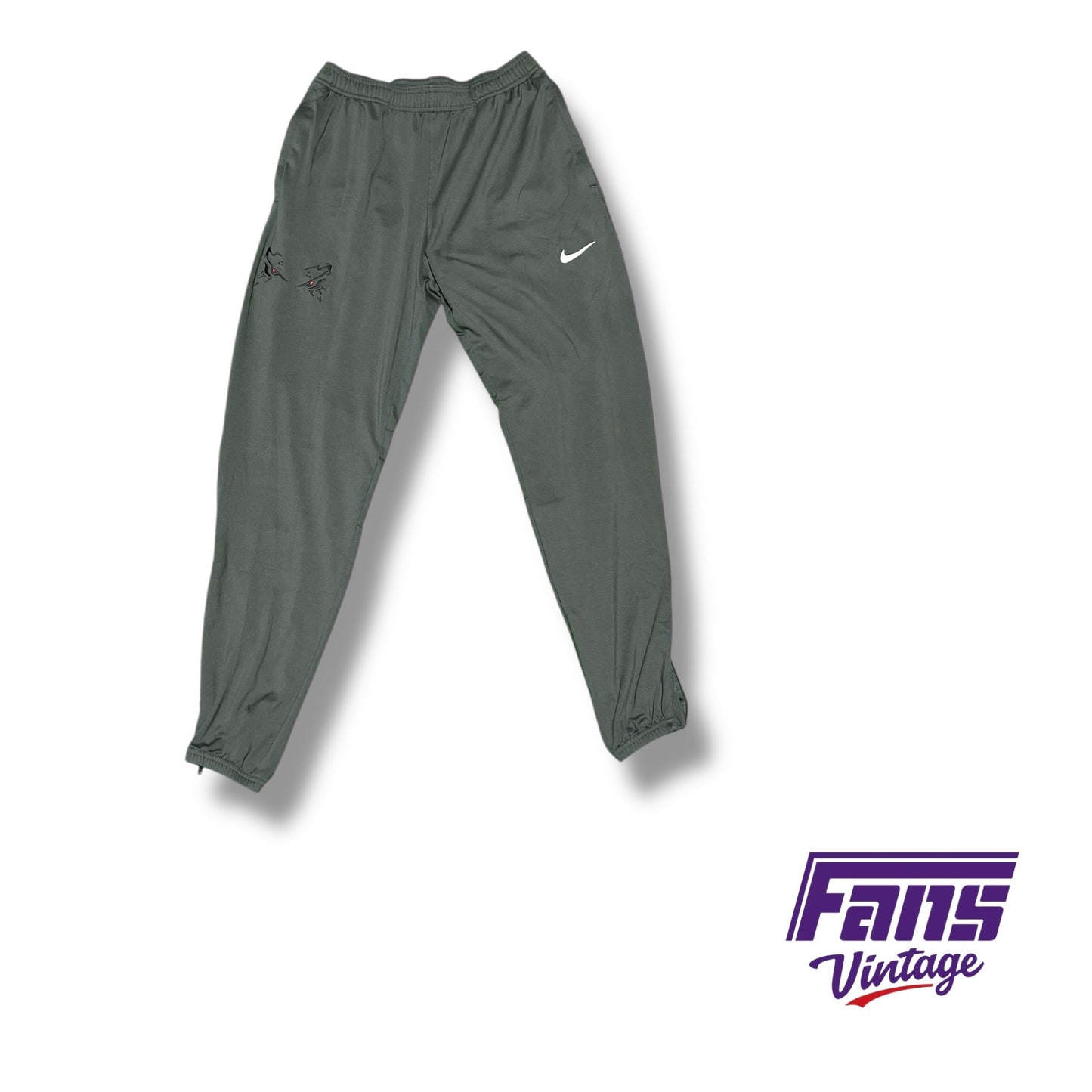 RARE TCU Nike Team‑Issued Premium Custom Storm‑Fit Set - Zip up Jacket and Pants