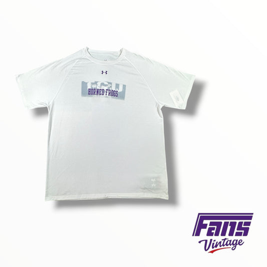 Vintage TCU Under Armor Performance shirt NWT!