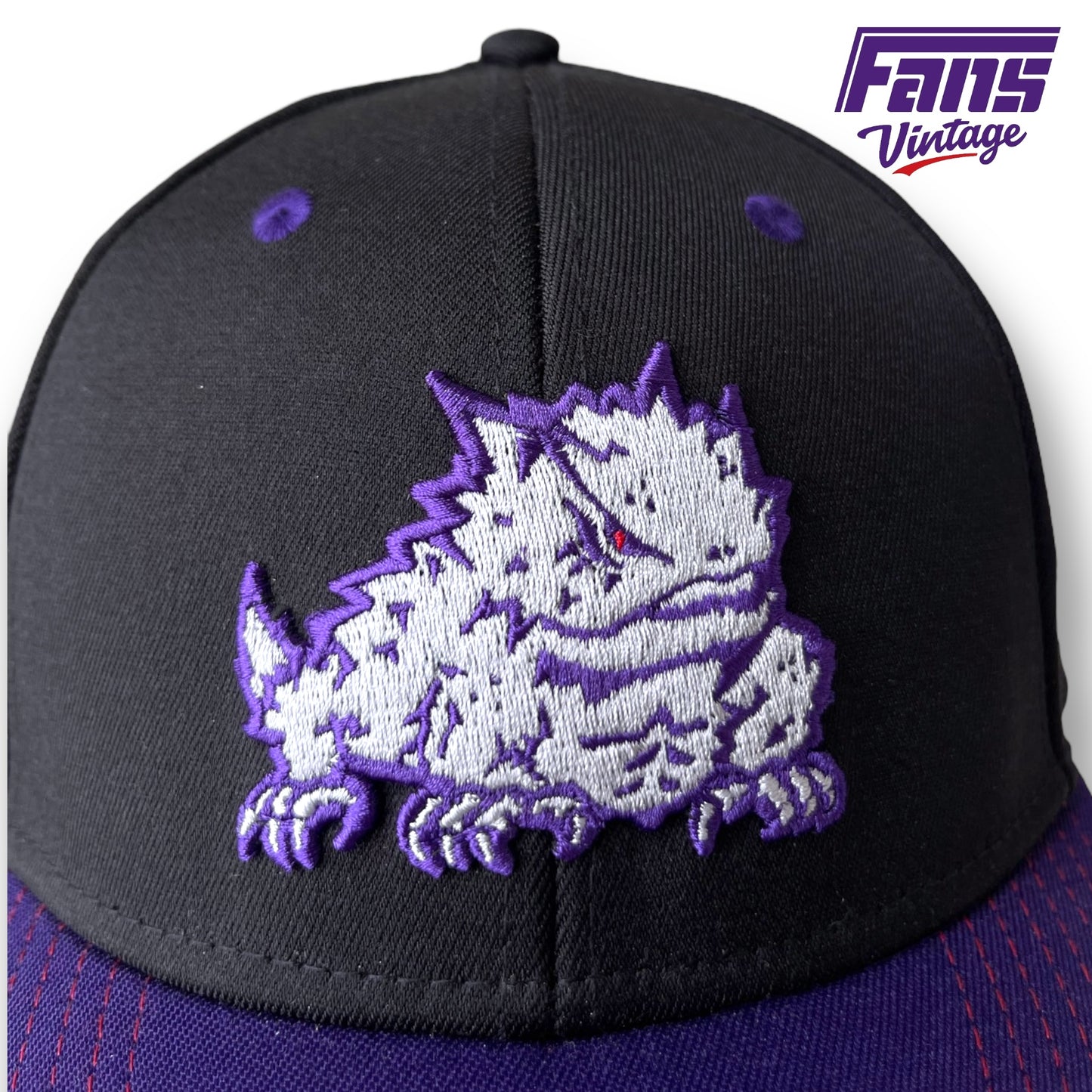 RARE! Head Coach TCU Football Custom “Carter Boys” / Spit Blood Sample Snapback Hat