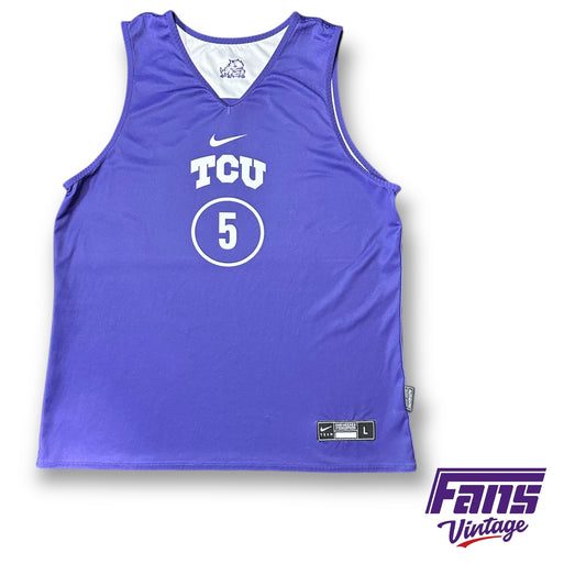 Team Issue Nike TCU Basketball Practice Jersey