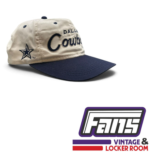 Vintage Dallas Cowboys 90s Pro Line Script SnapBack Hat