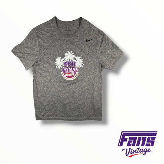 TCU Basketball Nike Team Issued ‘Cayman Islands Classic’ Tee