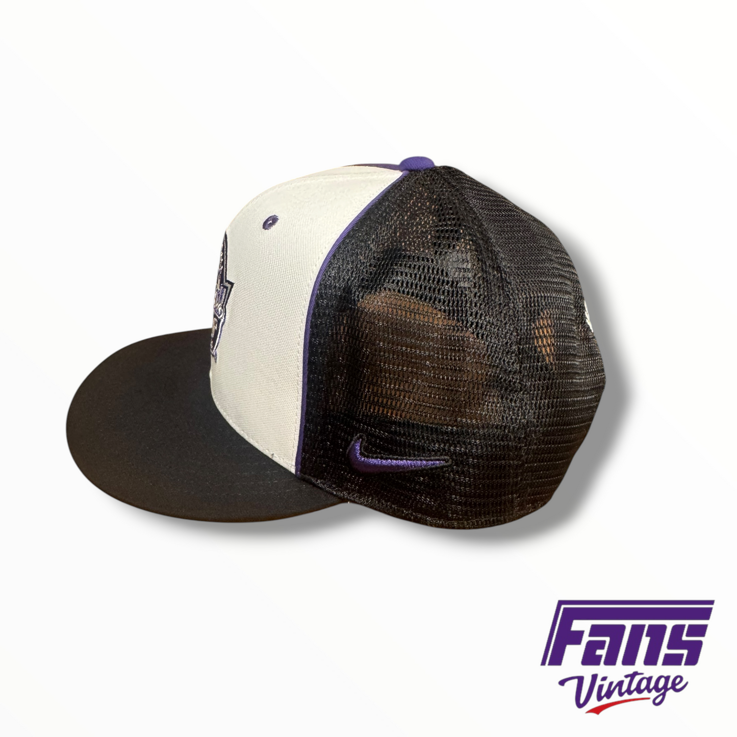 TCU Baseball Team-Issued Nike Frogball Snapback Hat