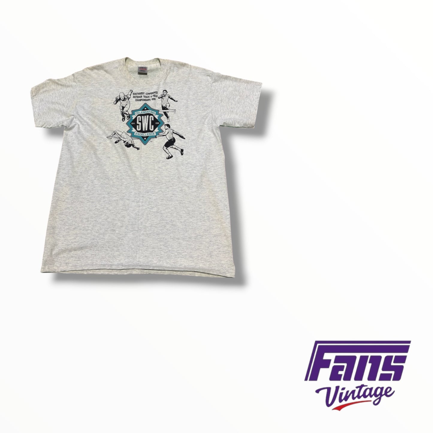 RARE! 1996 SWC Southwest Conference Track and Field Championship Tee