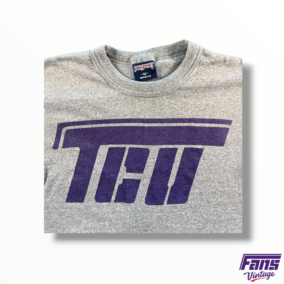 Vintage TCU Flying T Crop Top