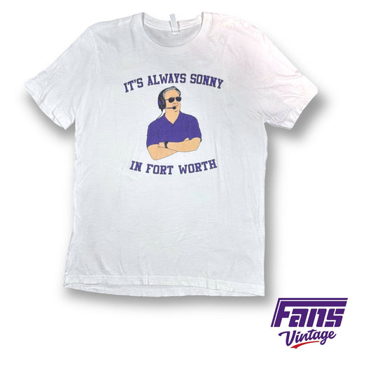 Barstool TCU "It's Always Sonny In Fort Worth" Natty Season Graphic Tee - Player Issued