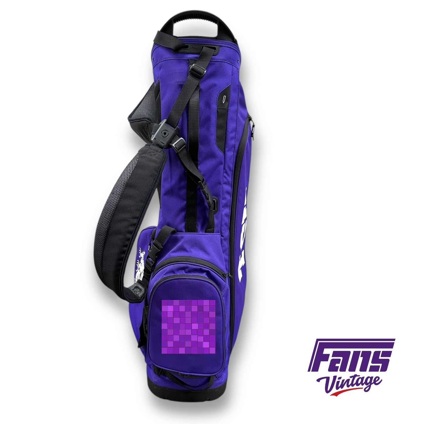TCU Custom Team Issued Golf Bag
