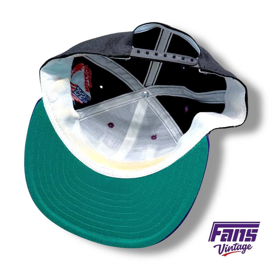 Vintage TCU Southwest Conference 1994 Independence Bowl Snapback Hat