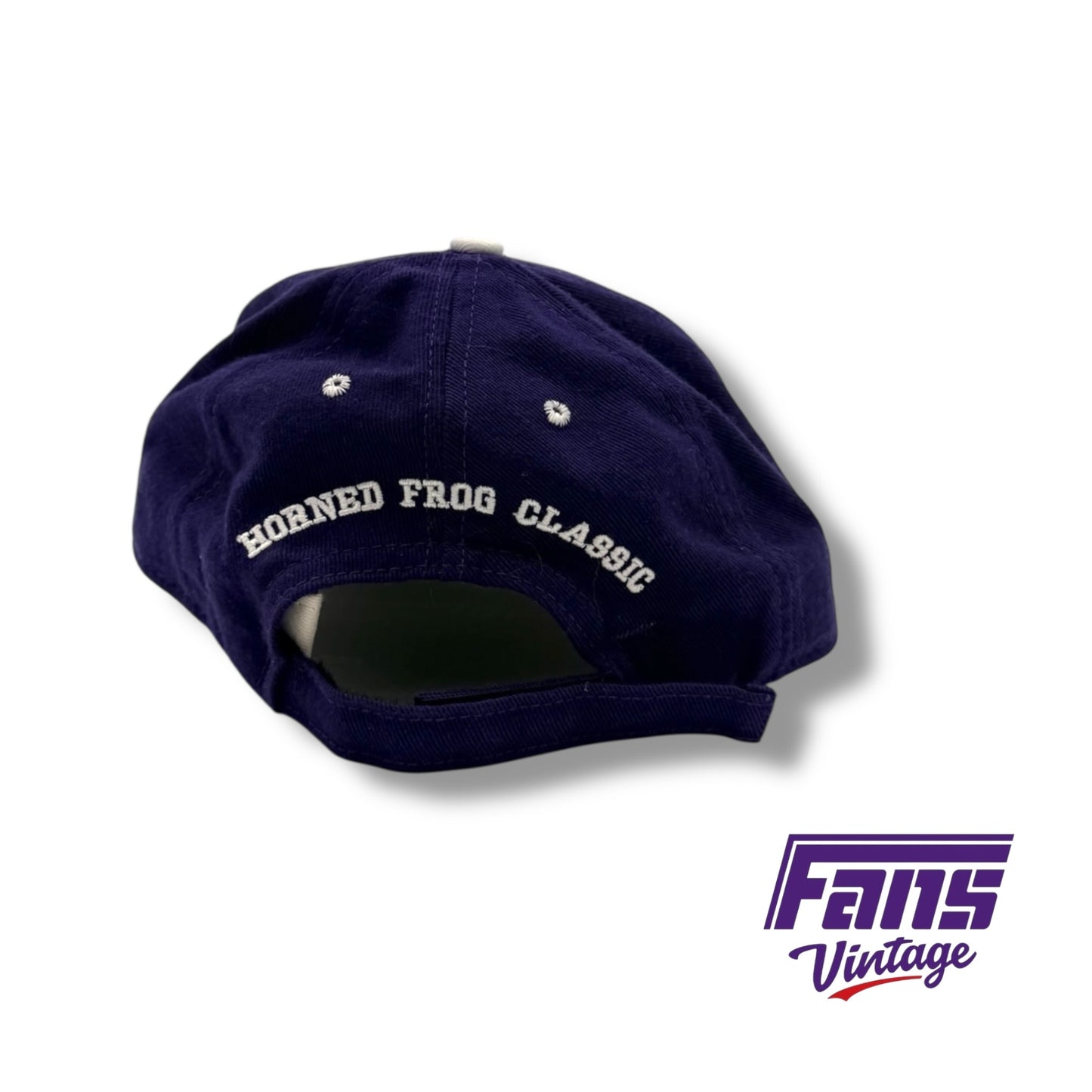 Vintage 90s TCU Horned Frog Classic Strap Back Style Hat