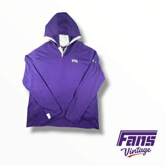 TCU Under Armour Hooded Long Sleeve Shirt