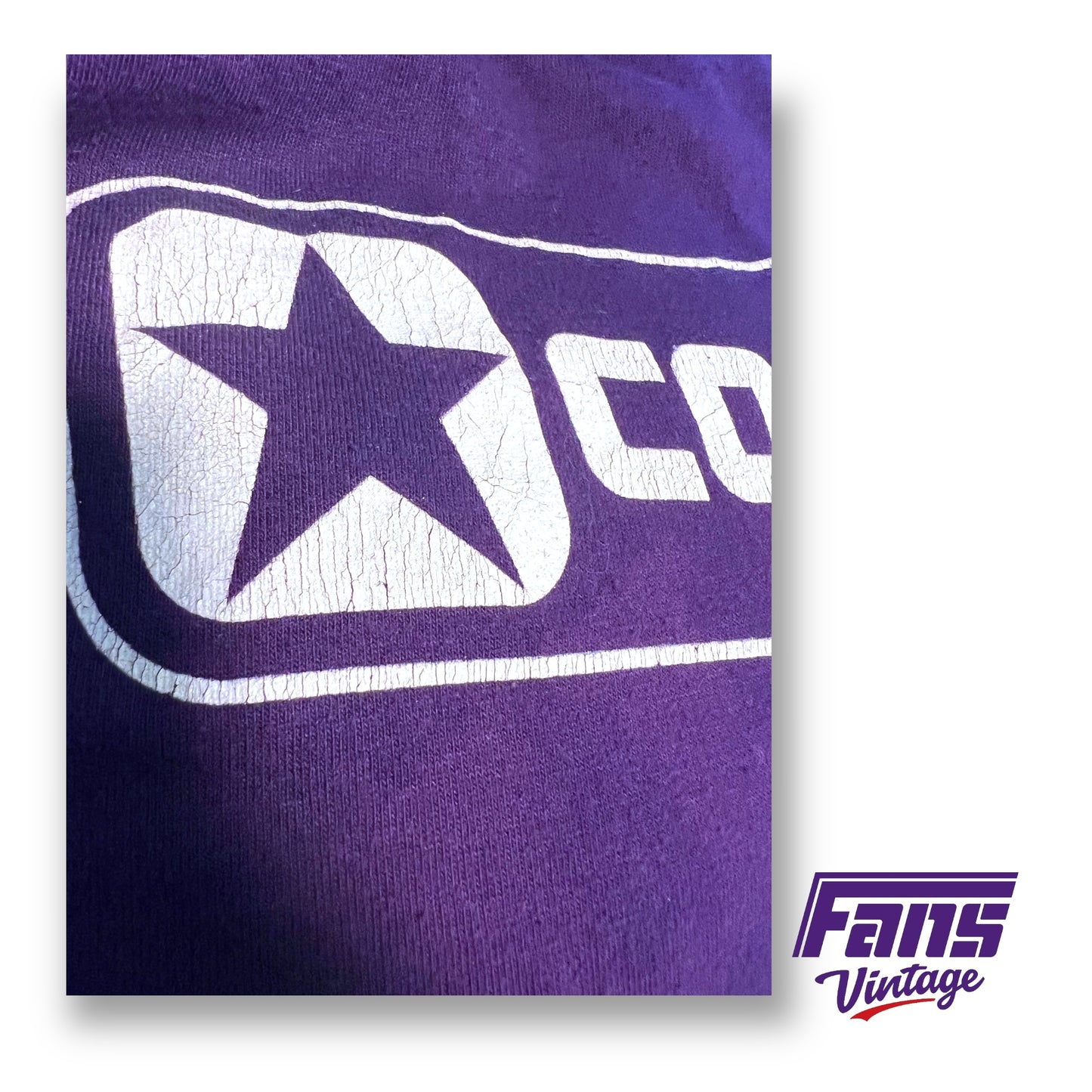Vintage 90s TCU Basketball Converse Kids T-Shirt