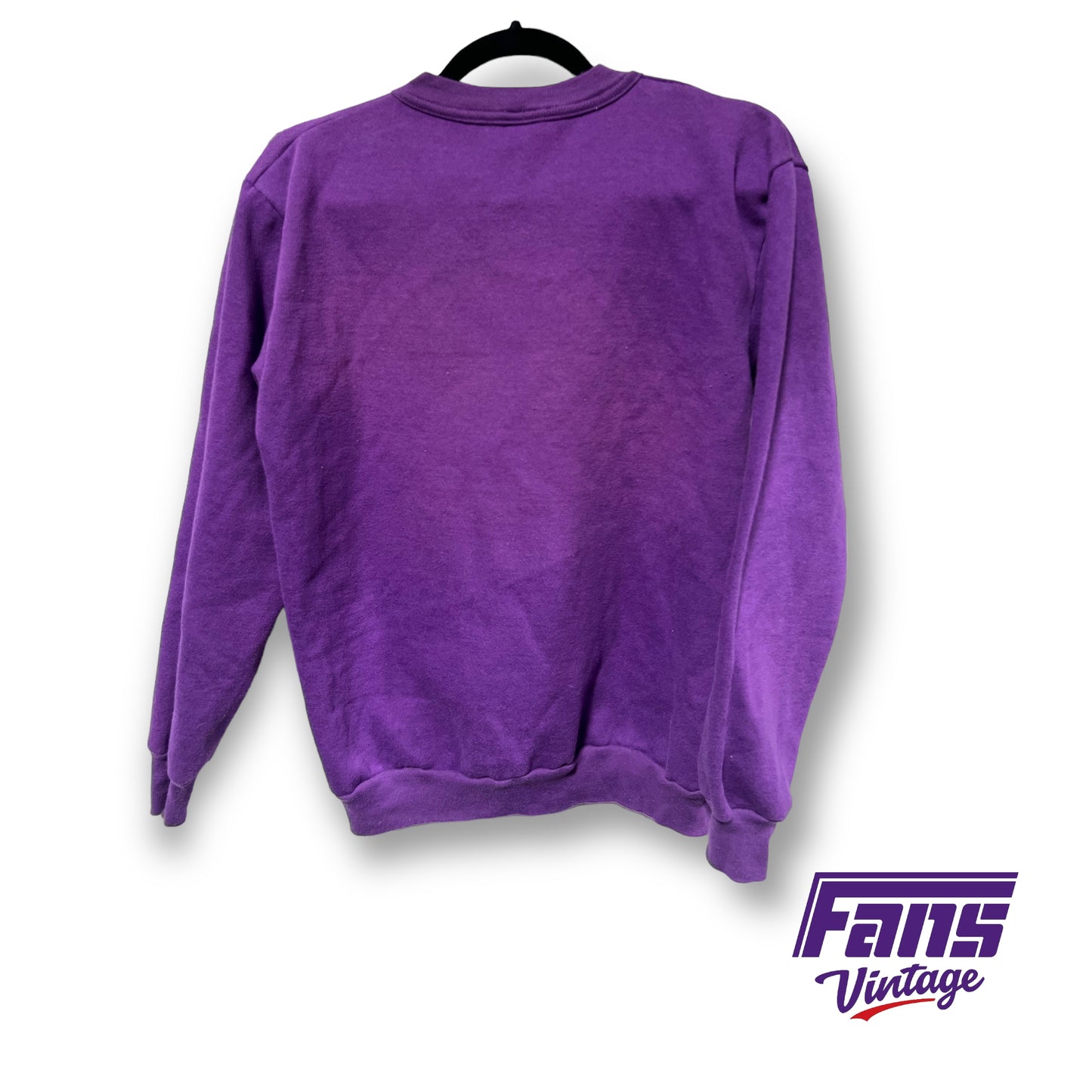 80s Vintage TCU Crewneck Sweater with oversized graphic!