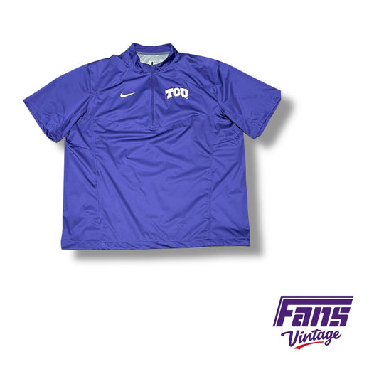 TCU baseball team issued Nike Dugout Pullover