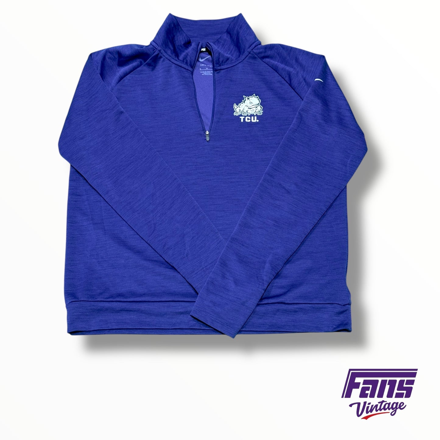 TCU Nike Team Issued Horned Frogs Women’s Quarter Zip ￼