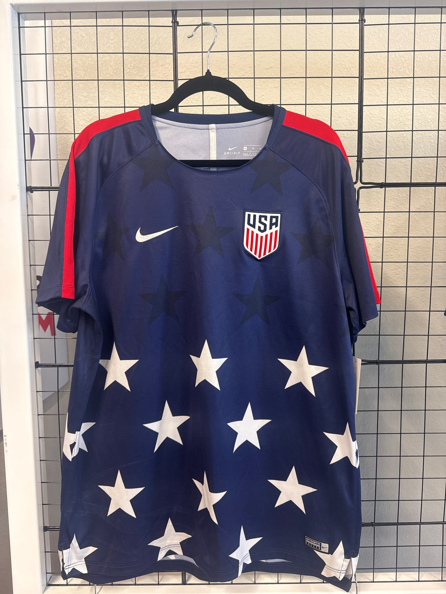 Authentic Team USA USMNT Nike Star Warm Up Jersey