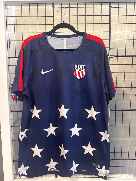 Authentic Team USA USMNT Nike Star Warm Up Jersey