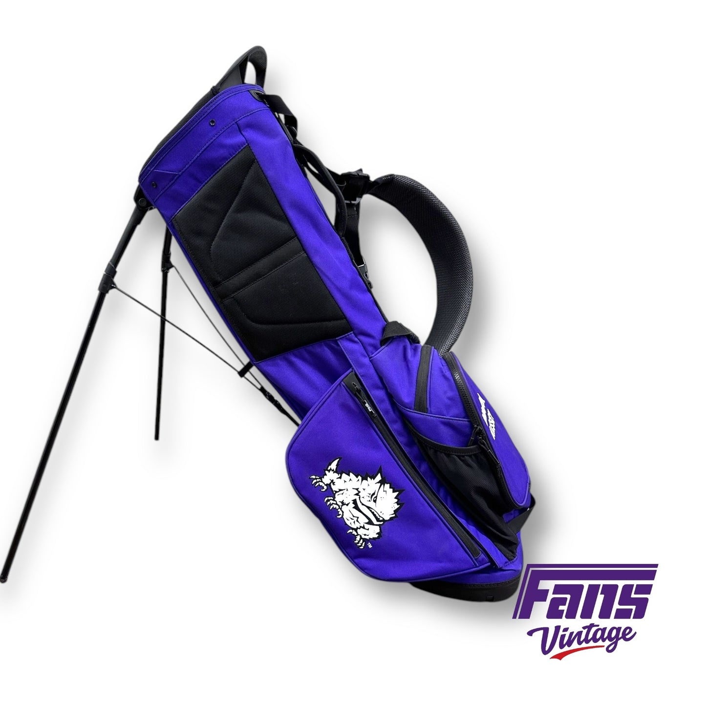 TCU Custom Team Issued Golf Bag