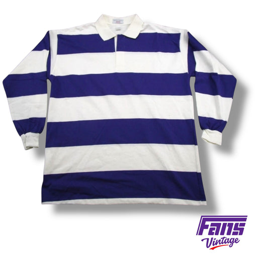 Rad 90s Vintage Purple & White Striped Ruby Style Shirt - New without tags! (Nike Supreme Collab Dupe)