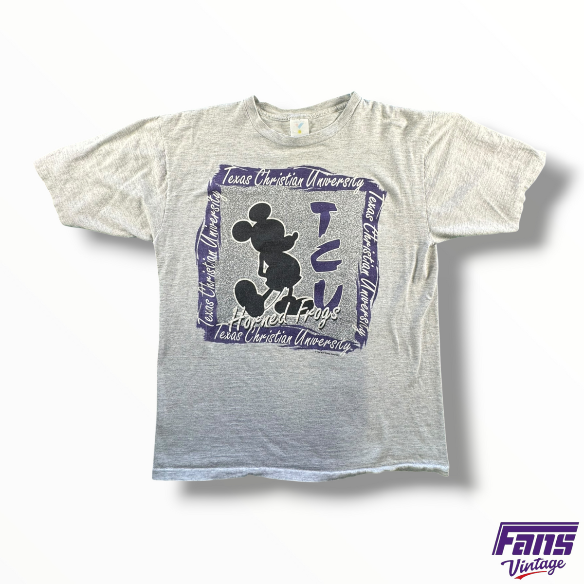 Rare Vintage TCU Disney Shirt