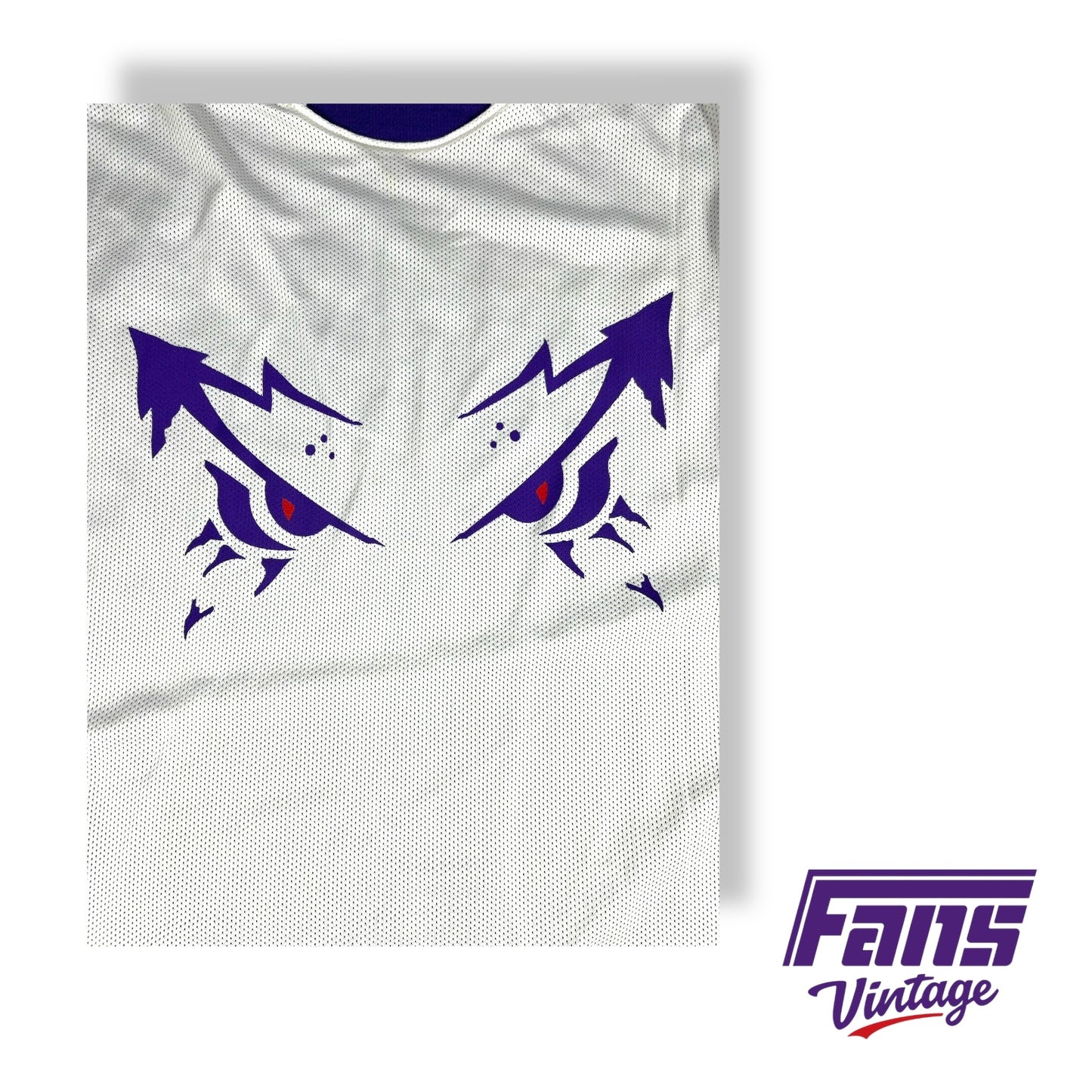 Rare TCU men’s basketball reversible jersey with two different logos!