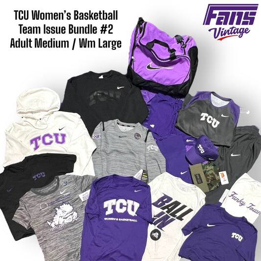 TCU Women’s Basketball Team Exclusive Bundle #2 - Size Adult Medium / Wm Large