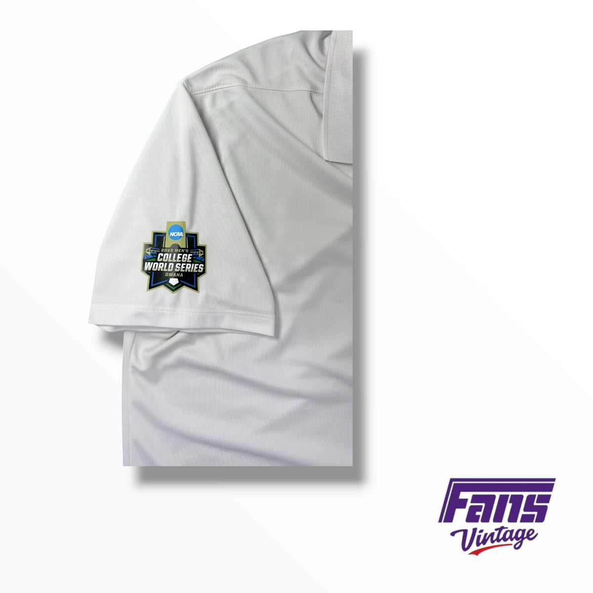 TCU Baseball College World Series Team Issued Spitblood Frogs Polo ...