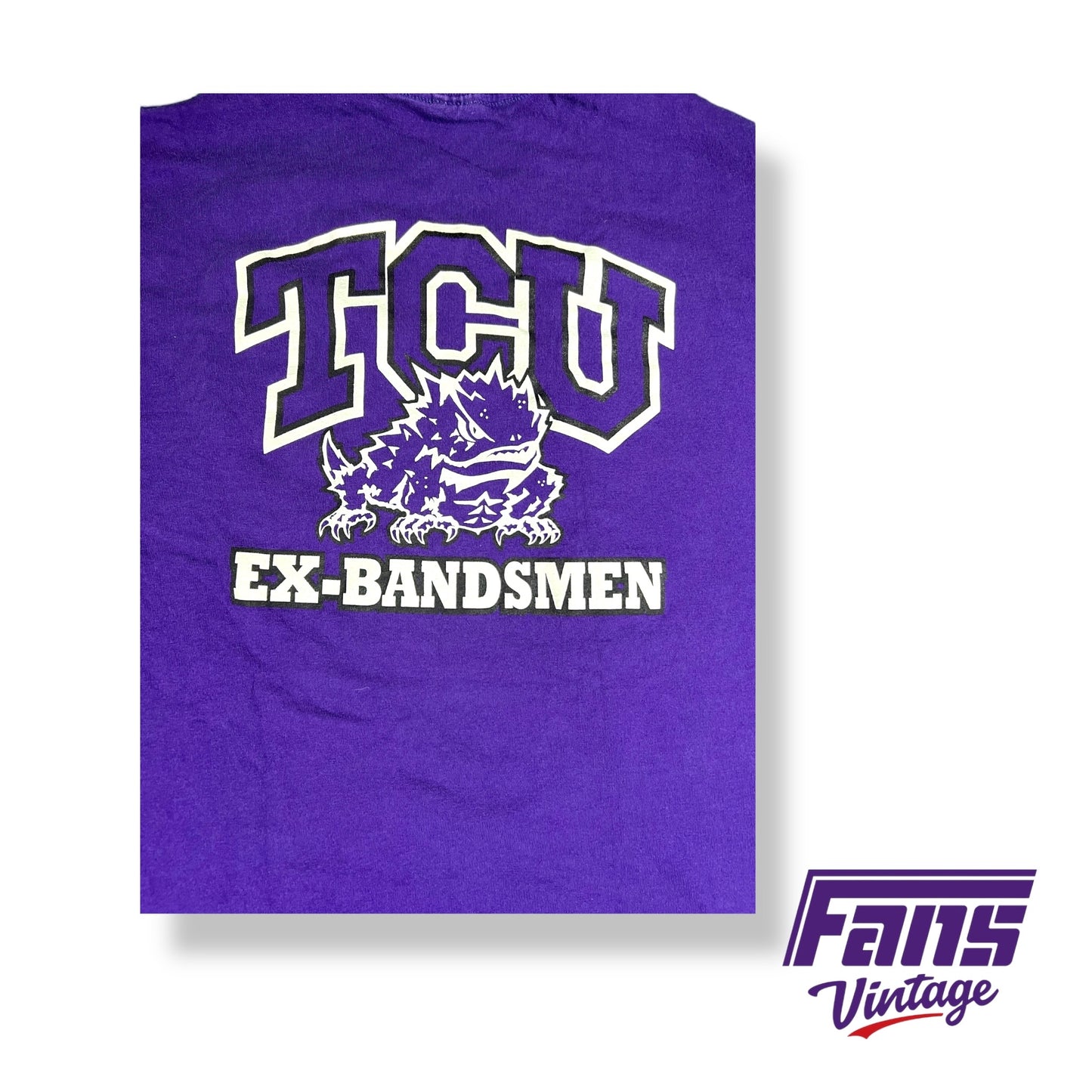 Vintage TCU Ex-Bandsman Association T-Shirt