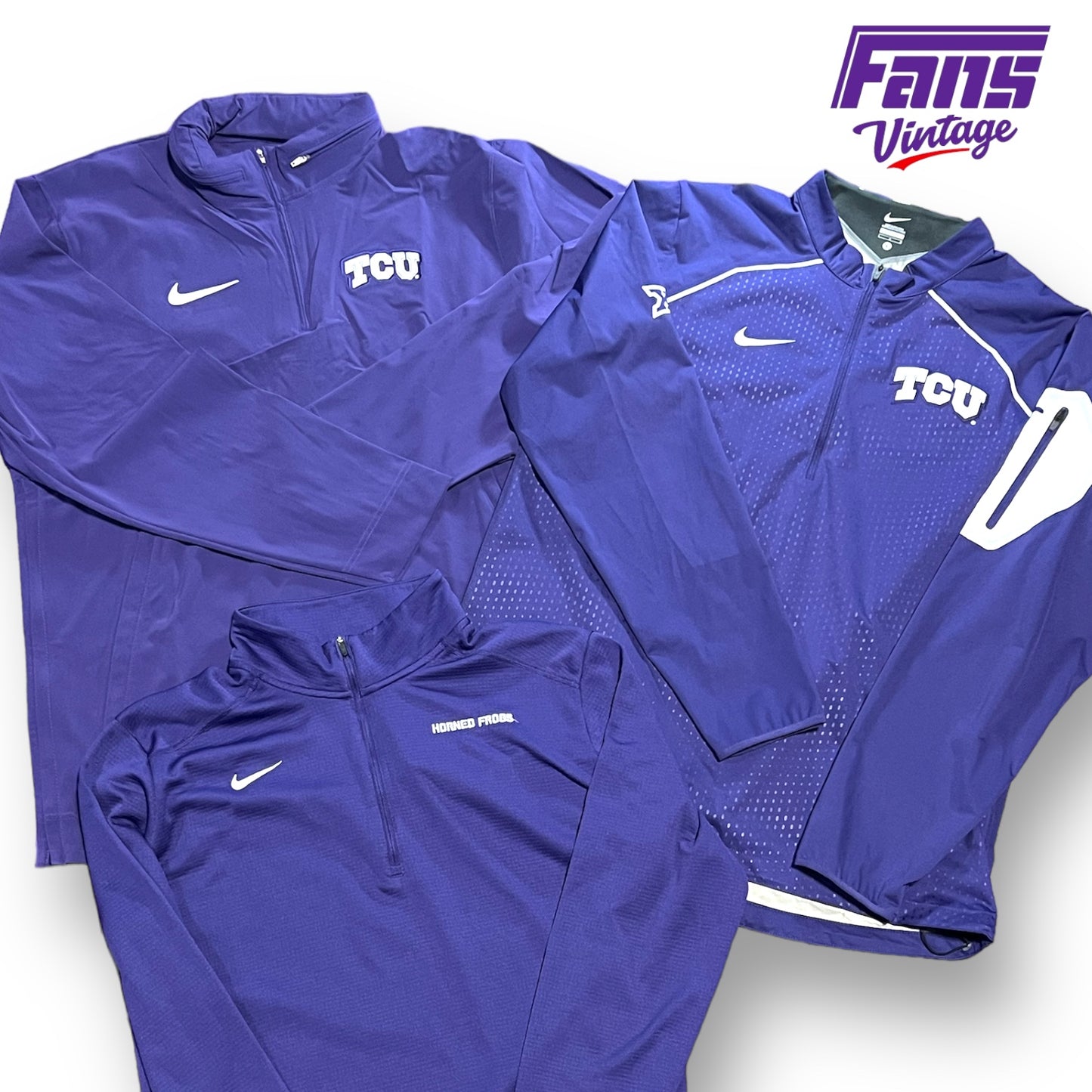 TCU Baseball Team Exclusive Player Issue Mega Bundle - Size Large