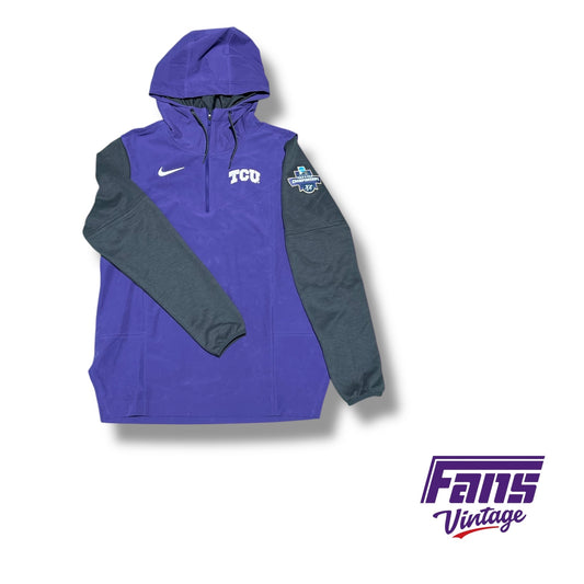 TCU Track and Field National Championship Team Custom Pullover Jacket