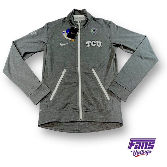 TCU Team Issue Nike Women’s Track Style Jacket - Super Soft - New with original tags