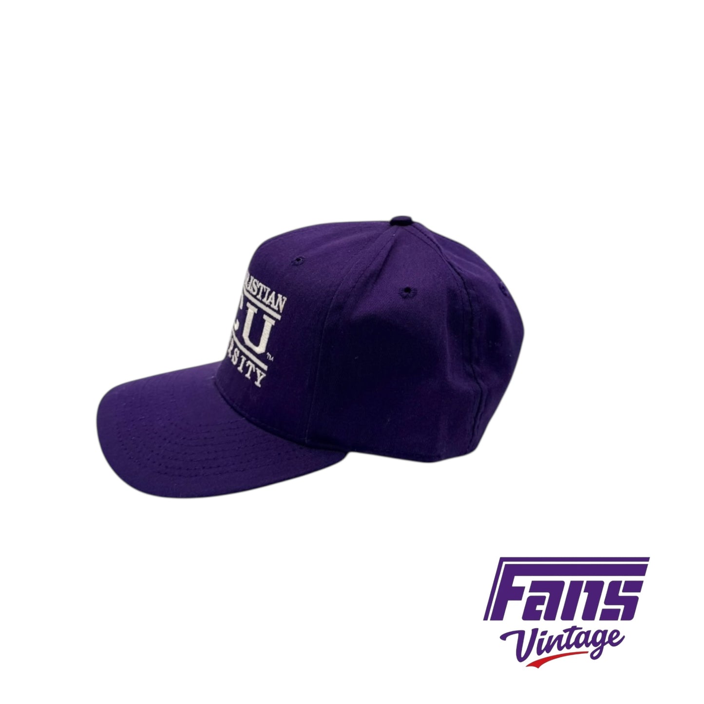 RARE! Vintage Early 90s “The Game” Sample TCU Split Bar logo SnapBack Hat