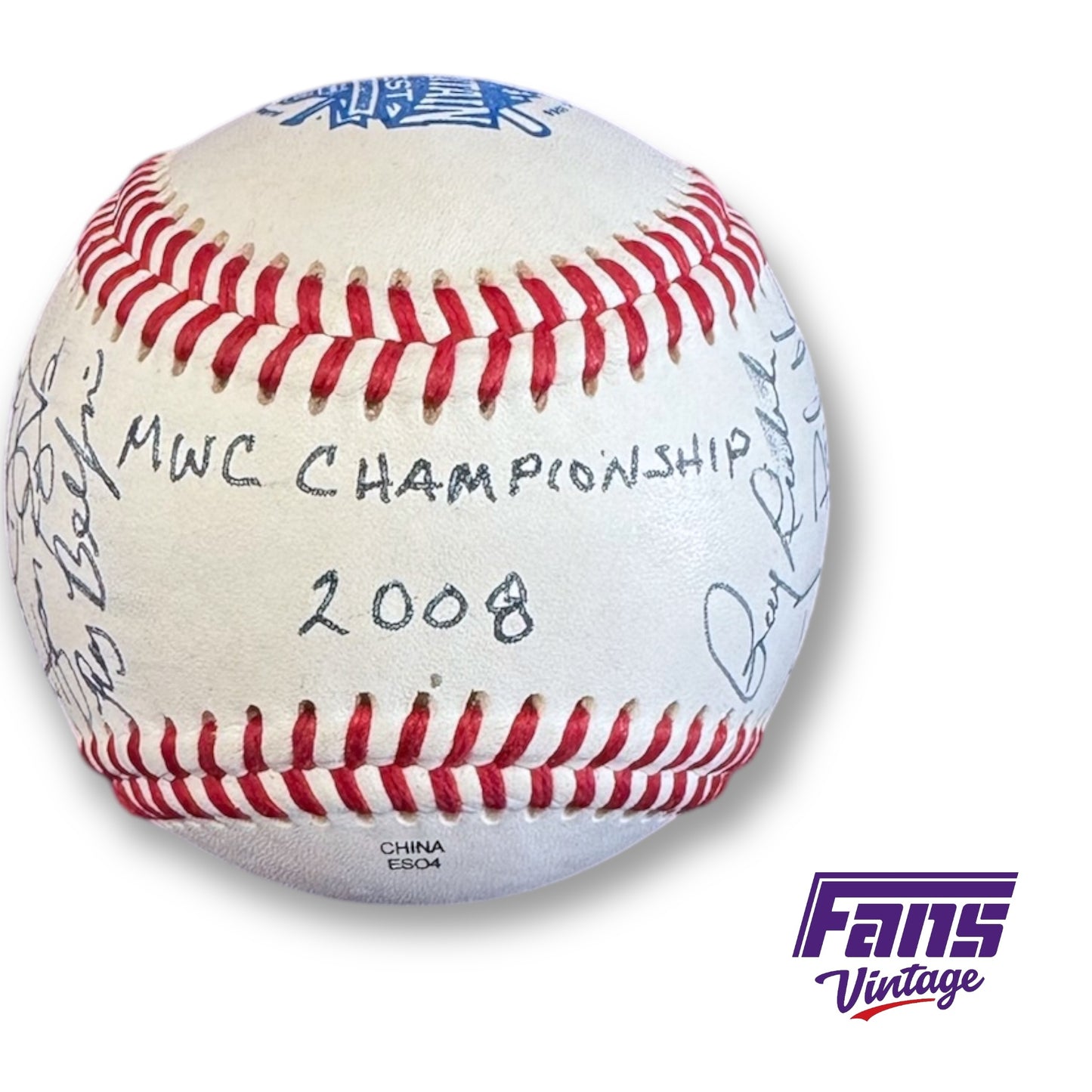 Incredible TCU Baseball Game Used & Commemorative Baseball Collection from former Athletic Director Spanning 40+ Years