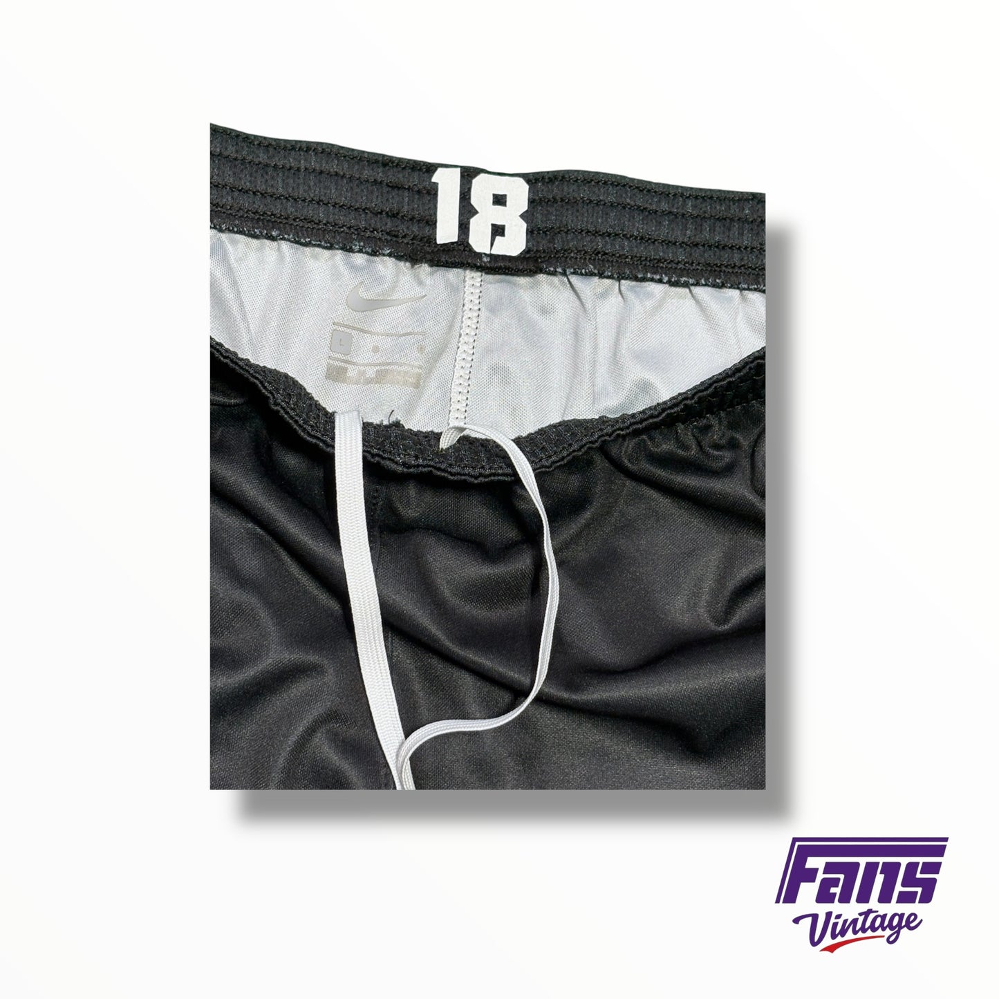 TCU Nike team issued custom dri fit “Spit Blood” shorts