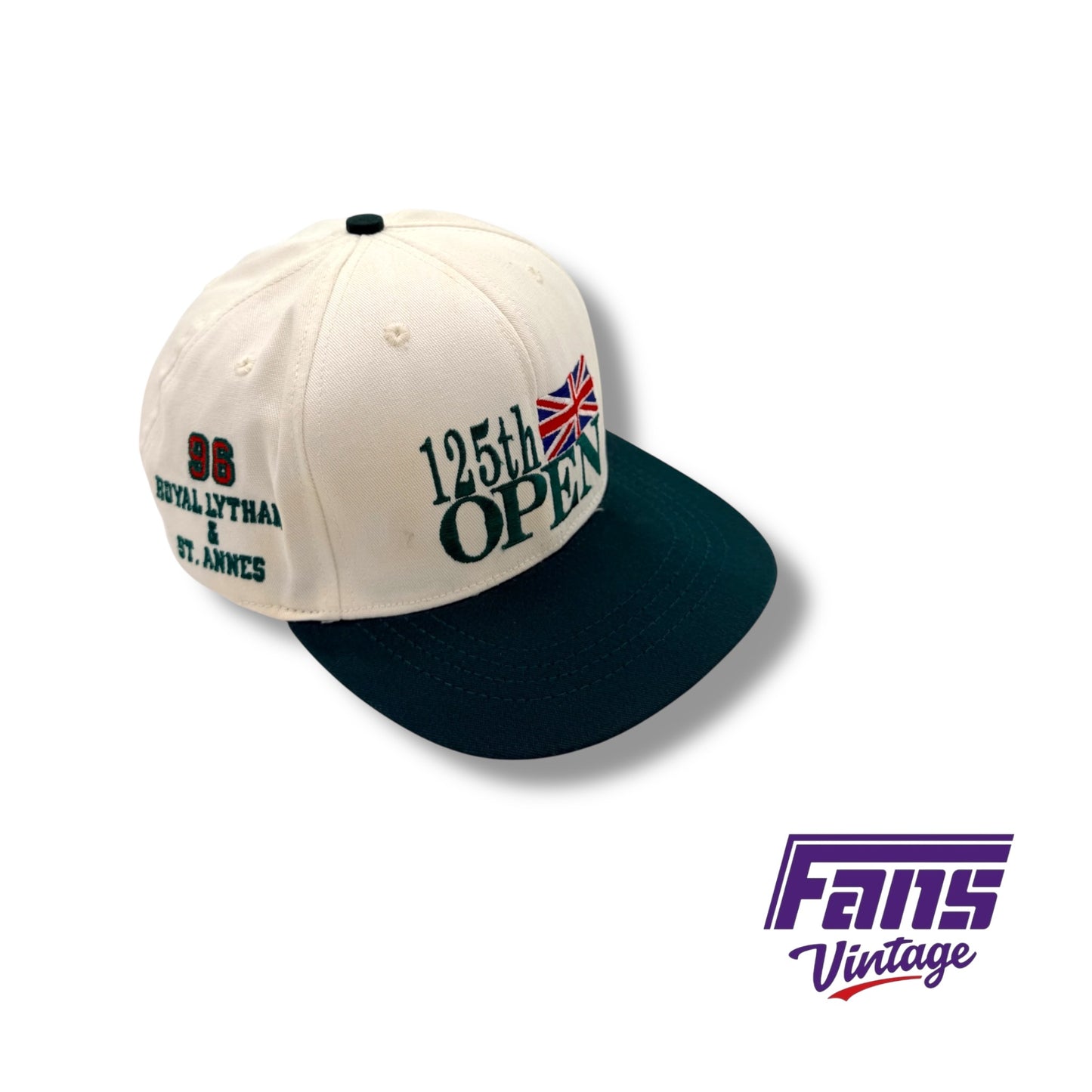 Vintage 90s 125th British Open Golf Hat