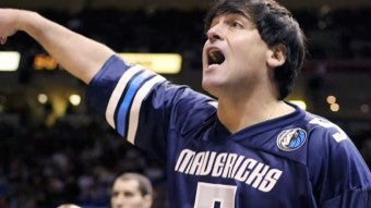 RARE Vintage Dallas Mavericks Mark Cuban custom “$” Jersey