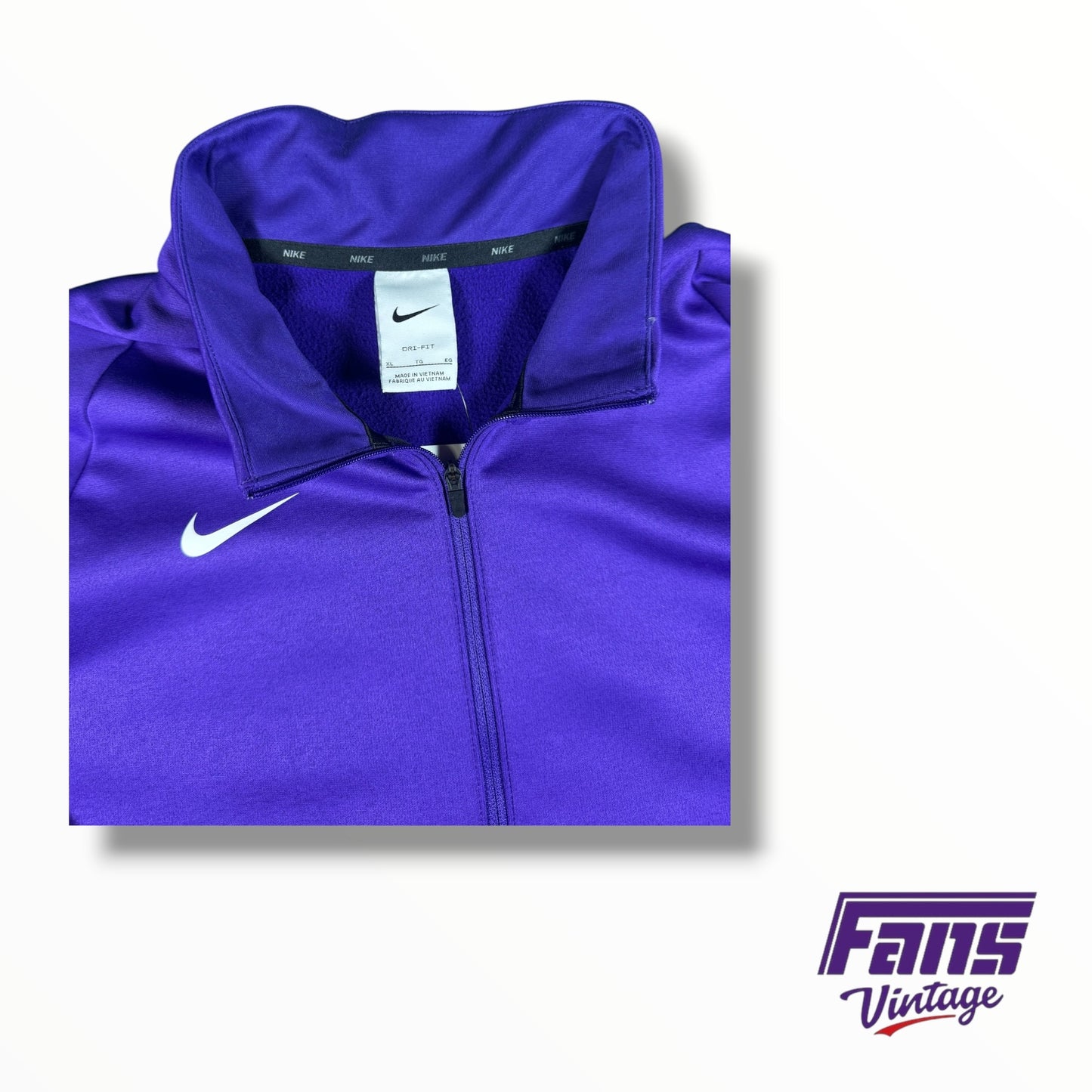 Purple Nike Running Quarter-Zip