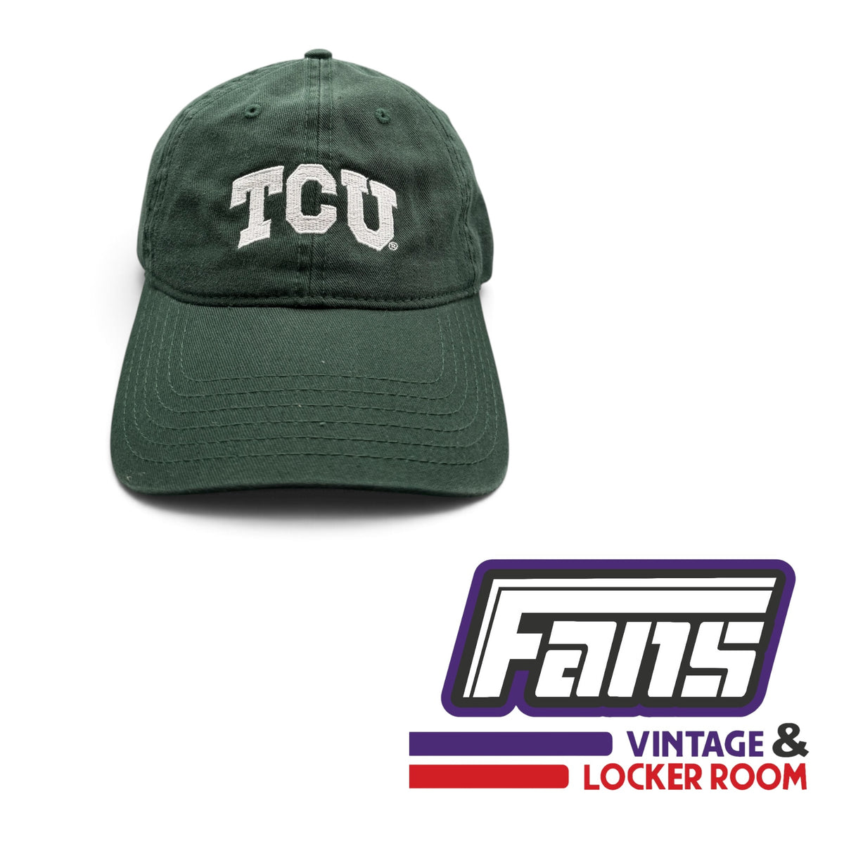 TCU Baseball 2025 Military Appreciation Forest Green Dad Hat